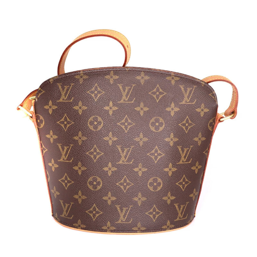 LOUIS VUITTON Drouot Bag Shoulder Messenger Monogram Brown